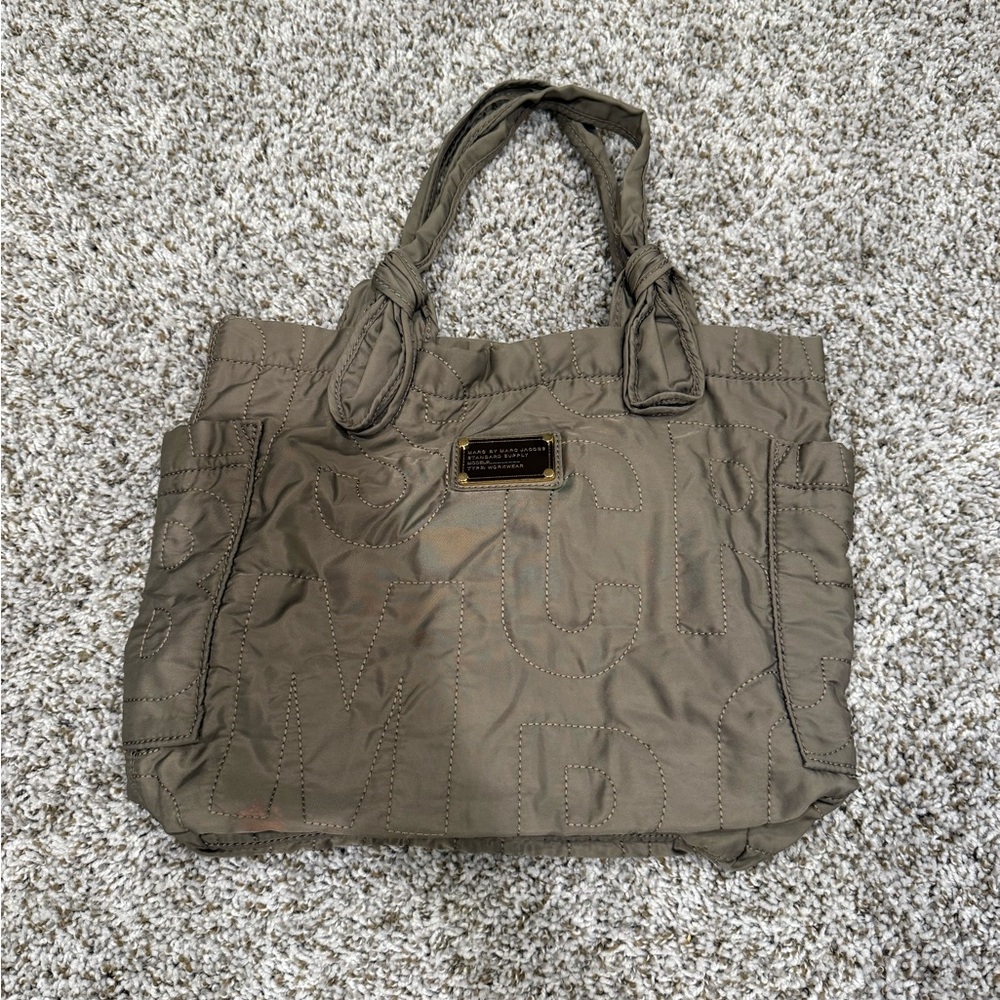 Marc By Marc Jacobs Khaki Tote Bag